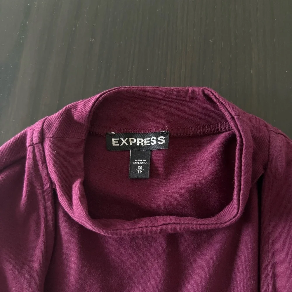 Express stylish burgundy offers